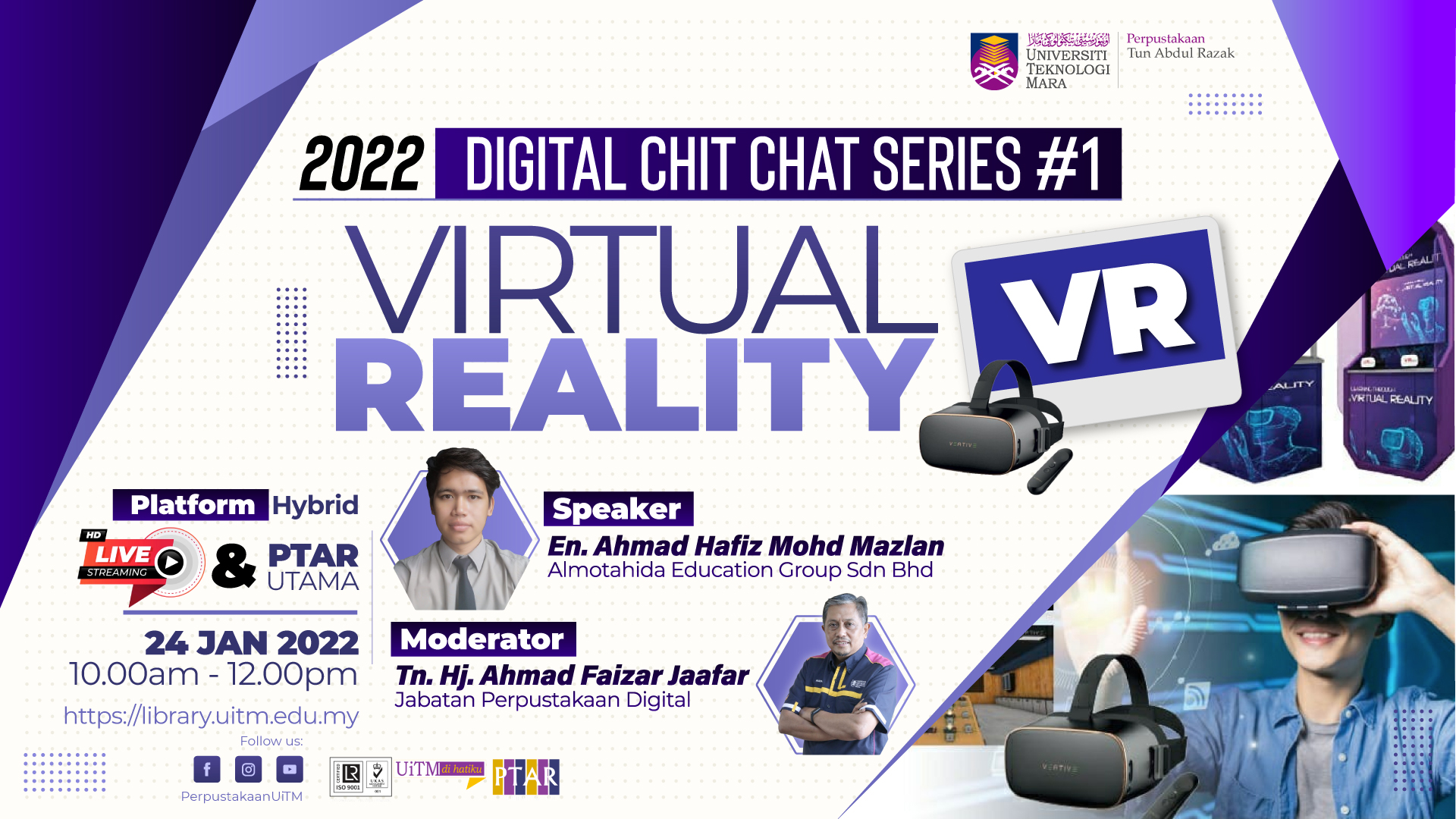 Digital Chit Chat Series #1 : VIRTUAL REALITY