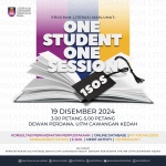 PROGRAM LITERASI MAKLUMAT: ONE STUDENT ONE SESSION